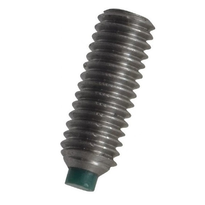 Nylon Tipped Socket Set Screws - M2 - 2x0.4mm - 3.2 mm  304 Stainless Steel - Stainless Steel 304 Similar to A2, 18-8 HRB80