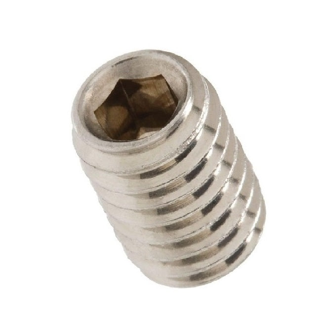 Standard Cup Point Socket Set Screws - M5 - 5x0.8mm - 10 mm   - Titanium - CP1 Commercially Pure