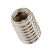 Flat Tip DIN913 Socket Set Screws - M8 - 8x1.25mm - 7.4 mm  Titanium Ti-Gr5 Ti-6Al4v DIN913 - Titanium Ti-Gr-5 - 6AL-4V