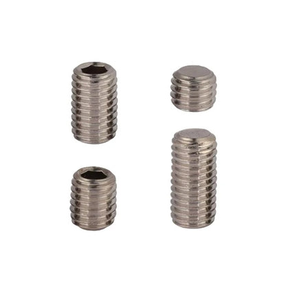 1052471 | SS040M-0080-TC1 (PK-10) --- Standard Cup Point Socket Set Screws - M4 - 4x0.7mm - 8 mm  - Titanium - CP1 Commercially Pure Screw