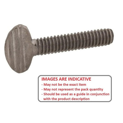 1079315 | THS079C-051-F-MI (50 Pcs) --- Thumb Screws - 5/16-18 UNC (7.94mm) x 50.8 mm x 68.26 mm