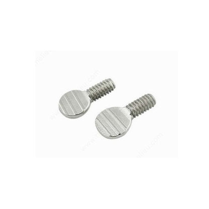 1074262 | THS064W-025-F-CS (PK-10) --- Thumb Screws - 1/4-20 BSW - 6.35mm - 25.4 - - Flat Key Head - Steel Screw