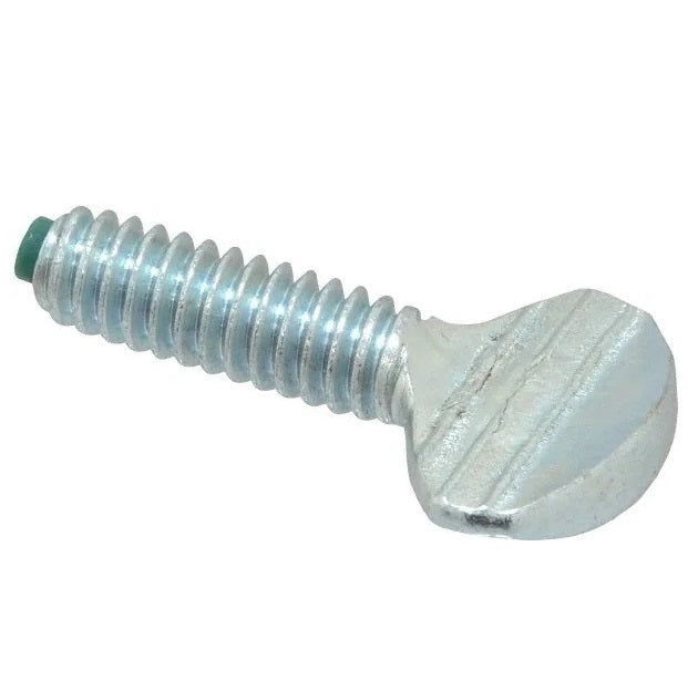 Thumb Screws - 8-32 UNC - 4.17mm - 19.05  Nylon Tip - Carbon Steel Zinc Plated