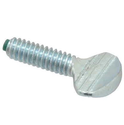 Thumb Screws - 8-32 UNC - 4.17mm - 19.05  Nylon Tip - Carbon Steel Zinc Plated
