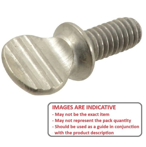 1103284 | THS127C-019-F-CS-WF (50 Pcs) --- Thumb Screws - 1/2-13 UNC (12.7mm) x 19.05 mm x 47.63 mm