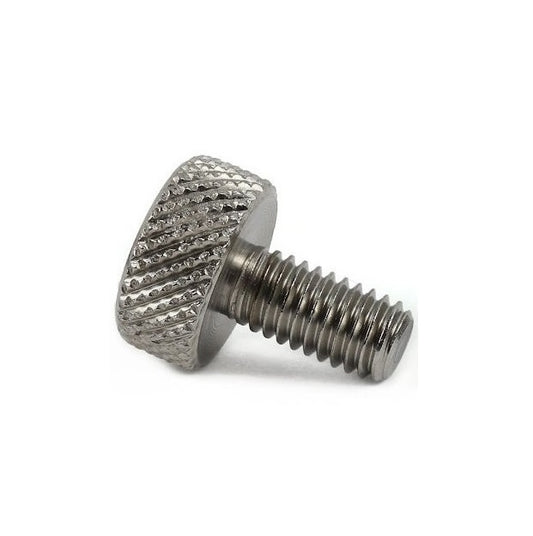 Thumb Screws - M3 - 3x0.5mm - 6x10.5 mm Knurled - Stainless Steel