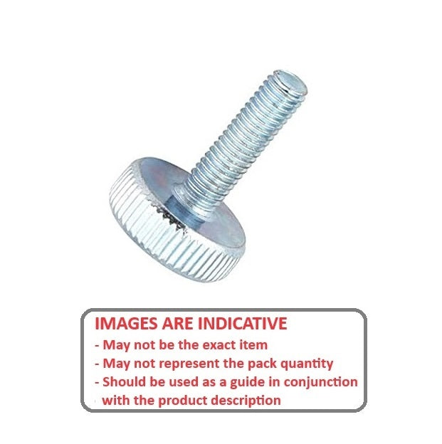 1060989 | THS048F-016-K-BZ --- Thumb Screws - 10-32 UNF (4.76mm) x 15.88 mm x 20.64 mm