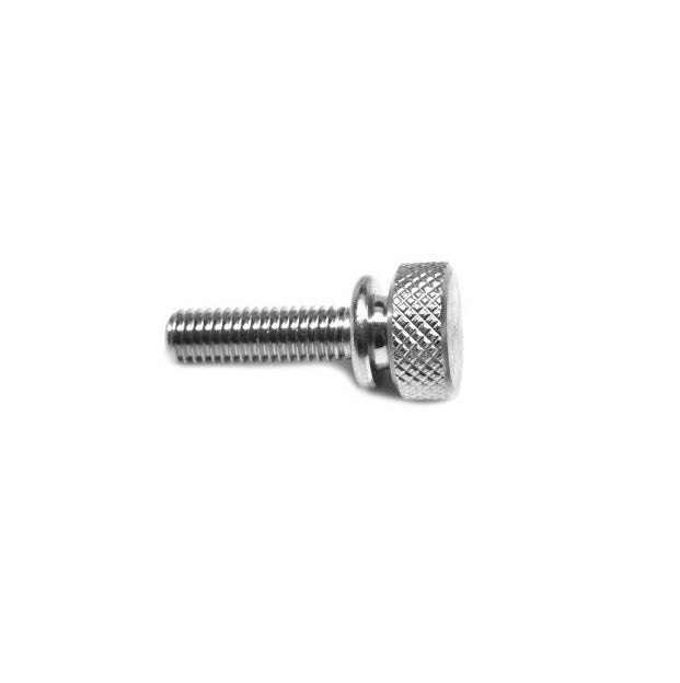Thumb Screws - 6-32 UNC - 3.5mm - 11.11x19.05 mm Knurled - Aluminium