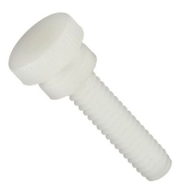 Thumb Screws - 3/8-16 UNC - 9.53mm - 12.7x17.46 mm Knurled - Nylon Polyamide 6/6 