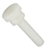 Thumb Screws - 10-32 UNF - 4.76mm - 12.7x16.28 mm Knurled - Nylon Polyamide 6/6 