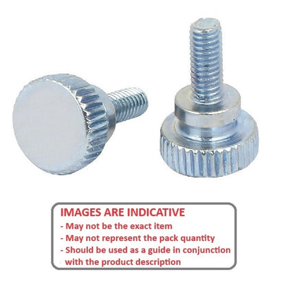 1060889 | THS048F-010-K-BN-WF --- Thumb Screws - 10-32 UNF (4.76mm) x 10.3 mm x 18.26 mm