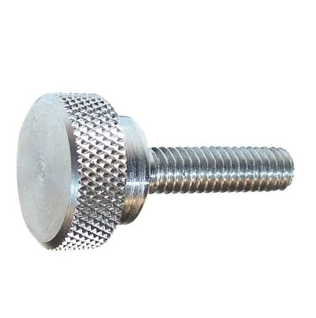 Thumb Screws - 6-32 UNC - 3.5mm - 11.11x19.05 mm Shoulder - Stainless Steel 303/304 Similar to A2, 18-8 HRB80