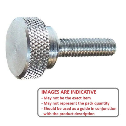 1060900 | THS048F-019-K-3-SHL --- Thumb Screws - 10-32 UNF (4.76mm) x 11.11 mm x 19.05 mm