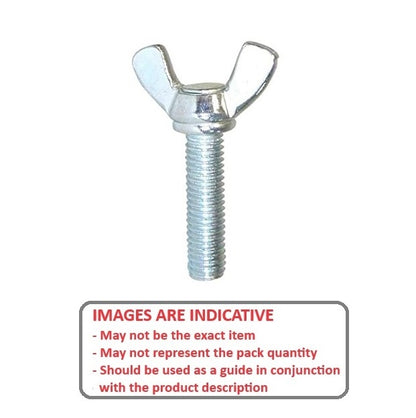 1104666 | THS127C-076-W-CS --- Thumb Screws - 1/2-13 UNC (12.7mm) x 76.2 mm x 101.6 mm