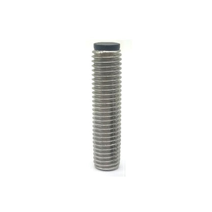Urethane Tipped Socket Set Screws - M5 - 5x0.8mm - 8 mm   - 304 Stainless Steel with 304 Stainless Steel tip