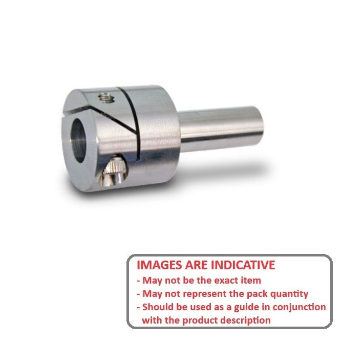 1085177 | SE095-064-445-F3 (Each) --- Shaft Extenders - 9.525x6.35x44.45 mm - Stainless Steel 303/304 Similar to A2, 18-8 HRB80 Extender