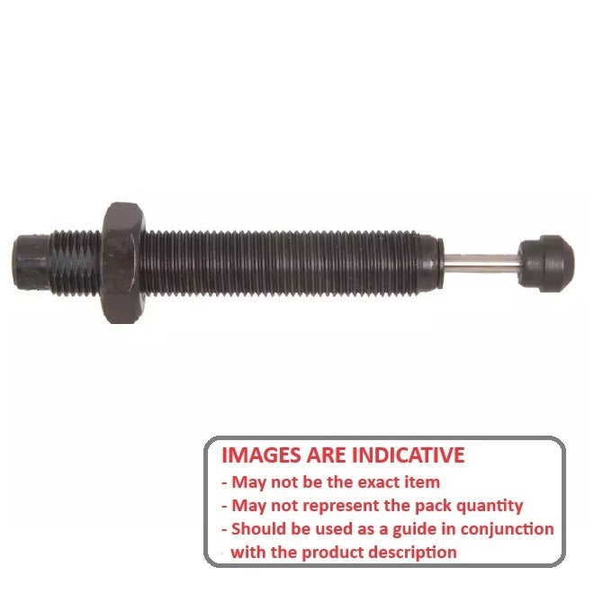 1112553 | ACE1901RS (Each) --- Soft Contact Self-Compensating Shock Absorbers - 16 mm 9/16-18 - 114.30 / 76.20