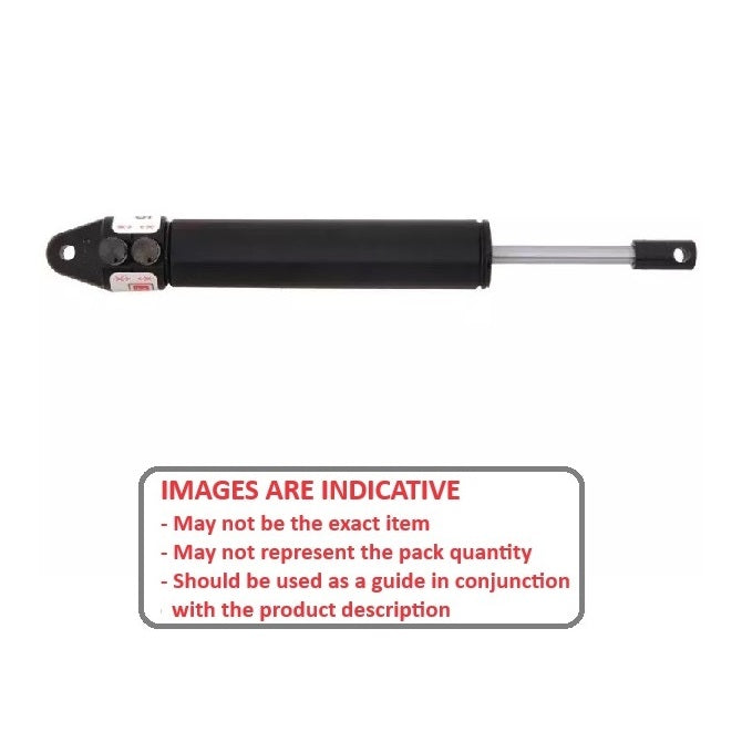 1163219 | ED120RS (Each) --- Double Acting Hydraulic Shock Absorbers - 50.8 mm Tension and Adjustable - 174.50 / 198.37