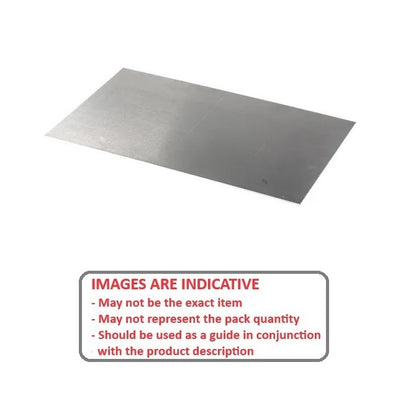 1001094 | SHM-0150-0250-0250-AL --- Aluminium Shim and Foil - 0.15 mm x 250 mm x 250 mm