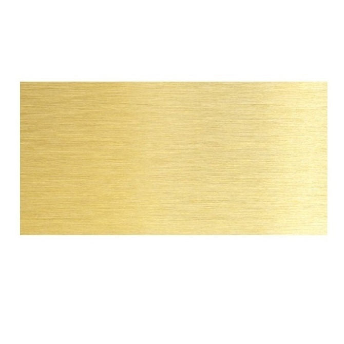 1001183 | SHM-0200-0100-0100-BR (Each) --- Brass Shim and Foil - 0.2x100x100 mm - Brass Alloy H62