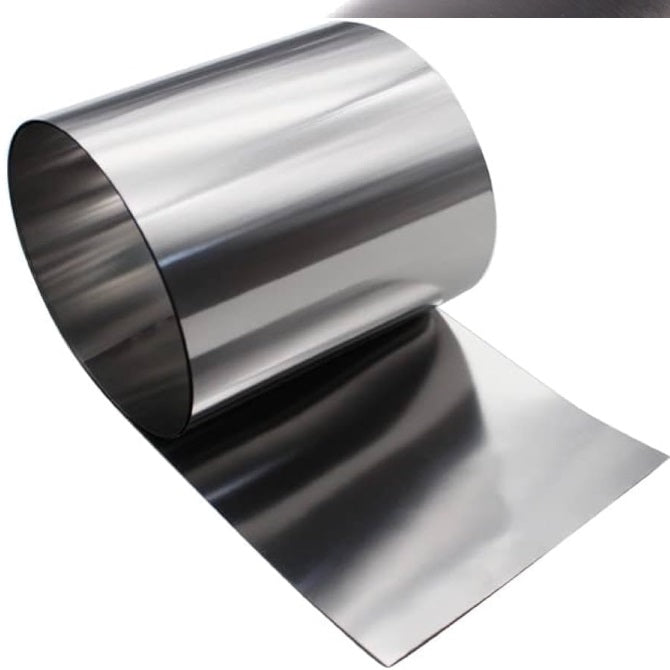 1000637 | SHM-0076-0152-2540-CR (Roll) --- Steel Shim and Foil - 0.076 mm x 152.4 mm x 2540 mm