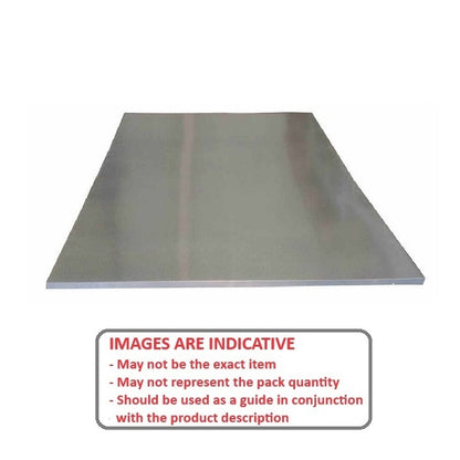 1000287 | SHM-0025-0203-0305-CR (Sheet) --- Shim - 0.025 mm x 203.2 mm x 304.8 mm