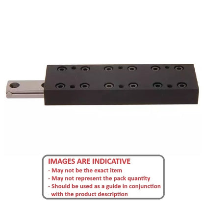 1100139 | DT-401RS (Each) --- Cross Roller Slide Tables Low Profile Linear - 12.014 mm - 22.68 Kg - 24.994 mm - Aluminium
