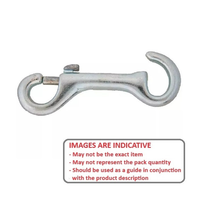 1087471 | BA-230RS (Each) --- Open Eye -Electro Galvanized Snaps - 9.525x82.55x7.938 mm - Steel Snap