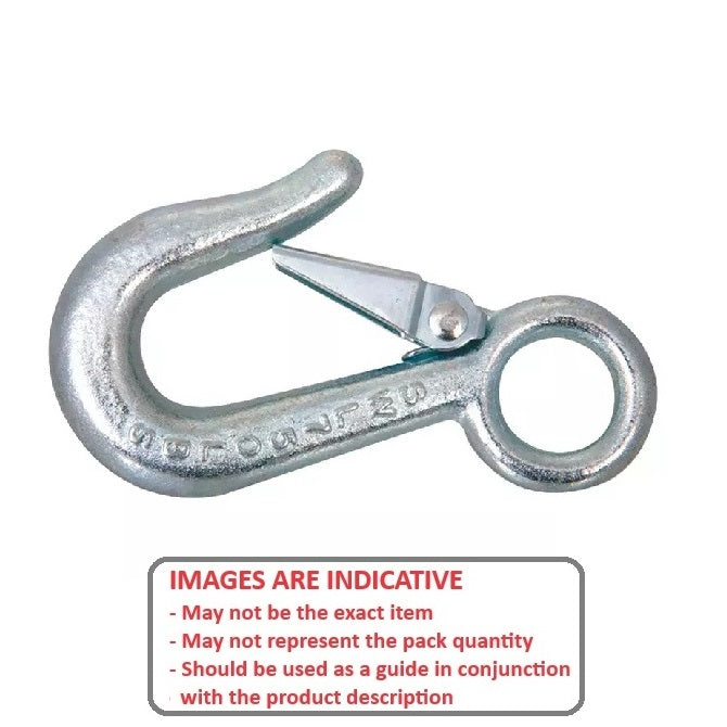 1096128 | BA-365RS --- Safety Hook Snaps - 11.1 mm x 19.05 mm x 101.6 mm