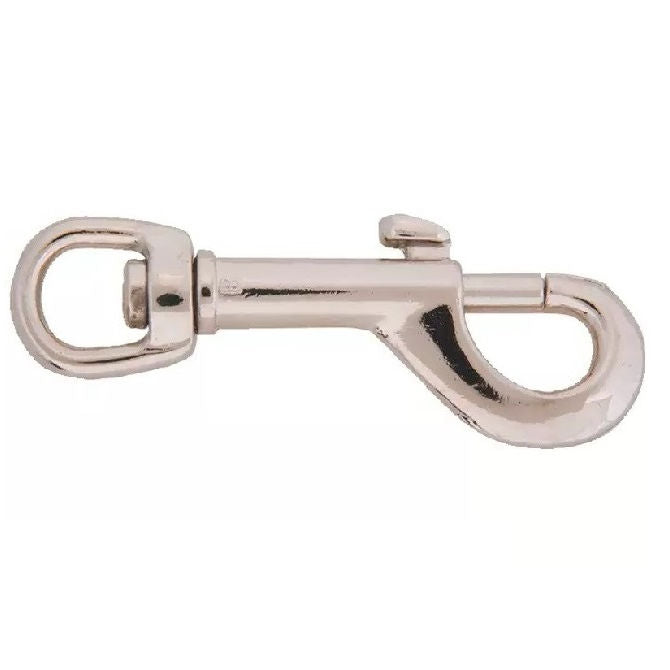 1087221 | BA-285RS (PK-5) --- Swivel Eye Snaps - 9.525x50.8x4.75 mm Aluminium - Steel Snap