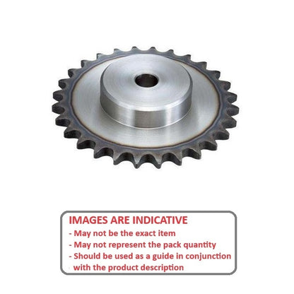 1124981 | SP1-127-079B-020-159-C (Each) --- Roller Chain Sprockets - 20 tooth - 80.81x66.68 mm Simplex - Carbon Steel Sprocket