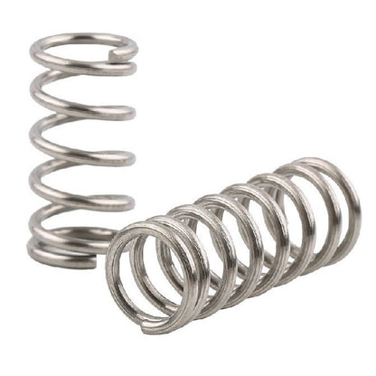 1075323 | CS-0750-0170-08-S2-G (Each) --- Compression Springs - 7.5x17x0.8 mm - Stainless Steel 302/304 Similar to A2, 18-8 Spring