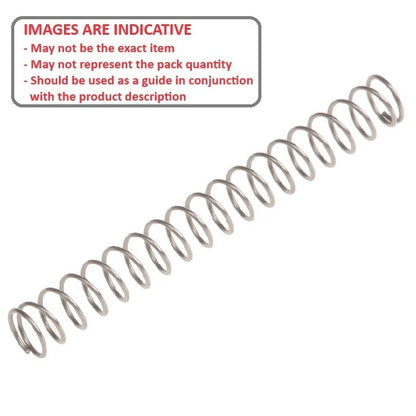 1042960 | CS-0238-2540-04-S2 (5 Pcs) --- Springs - 2.38 mm x 254 mm x 0.36 mm