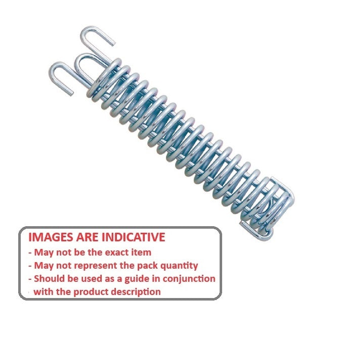 1139164 | DBS-254-152-M --- Drawbar Springs - 28 kg.cm x 50.8 mm x 22 kg