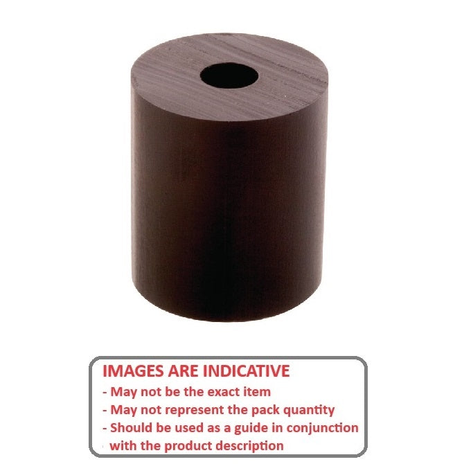 1144279 | CSU-0318-025 (Each) --- Bumpers Mounts - 31.8x15.9x25.4 mm Urethane Springs - Polyurethane Spring