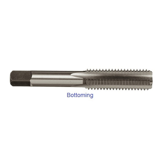 Threading Tools - 1/4-28 UNF -6.35mm- 0.907 mm / 28 TPI - Bottoming - Carbon Steel