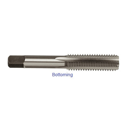 Threading Tools - 6-40 UNF -3.5mm- 0.635 mm / 40 TPI - Bottoming - Carbon Steel