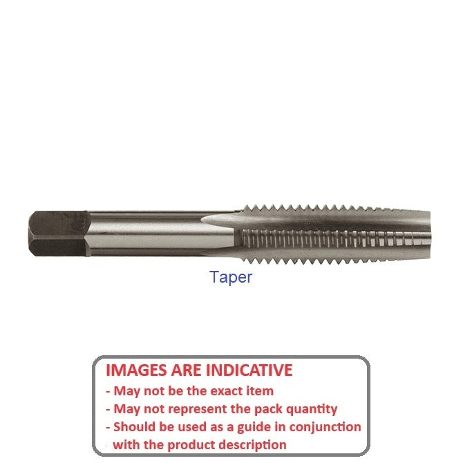 1063668 | TPC-056F-T (Each) --- Threading Tools - 7/32 UNF - 5.56mm - 0.794 mm / 32 TPI - Taper Hand Taps - Carbon Steel Tap