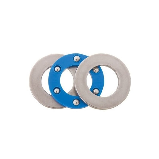 Thrust Ball Bearings - 12.7x23.813x6.35 mm / 12.7 mm Flat - Chrome Steel
