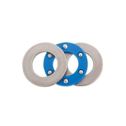 1095065 | T-0111-0220-F-NY (Each) --- Thrust Ball Bearings - 11.112x22.225x6.35 mm / 11.113 mm Flat - Chrome Steel Bearing
