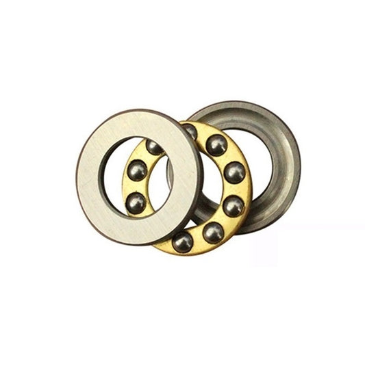 1080551 | T-0080-0160-G-BR (Each) --- Thrust Ball Bearings - 8x16x5 mm / 8.2 mm Grooved - Chrome Steel Bearing