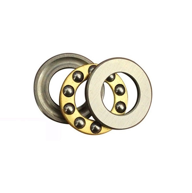 1066768 | T-0060-0140-G-BR (Each) --- Thrust Ball Bearings - 6x14x5 mm / 6.2 mm Grooved - Chrome Steel Bearing