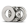 Thrust Ball Bearings - 17x30x9 mm / 18 mm Grooved - Chrome Steel