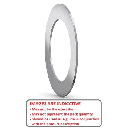 1164705 | T-0508-0699-0008-RW (Each) --- Thrust Roller Bearings - 50.8x69.85 mm - Washer Only - Carbon Steel / 0.813 mm Washers Only - Carbon Steel Bearing
