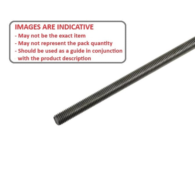 1080701 | AT080M-1000-M (Length) --- Allthread Threaded Rod - M8x1.25 x  1.250 mm / 20.32 TPI x 1000 mm