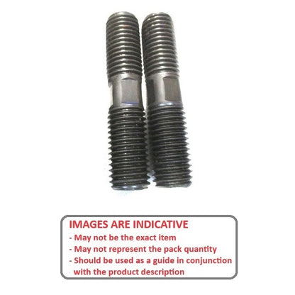 1104666 | SUS704RS --- Driver Studs Threaded Rod - 1/2-13 UNC (12.7mm) x 76.2 mm x 25.4