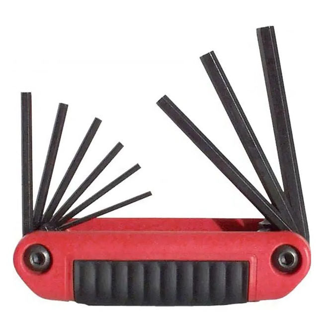 1229818 | EK-571RS (Each) --- Keys and Screwdrivers Tools - Torx Keys T10, T15, T20, T25, T27, T30, T40 - 7 Keys Foldup Sets