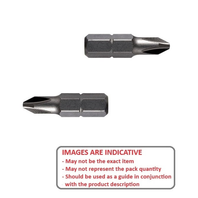 1225883 | GFB02C (2 Pcs) --- Bits - Phillips x  Size 2 x 25 mm