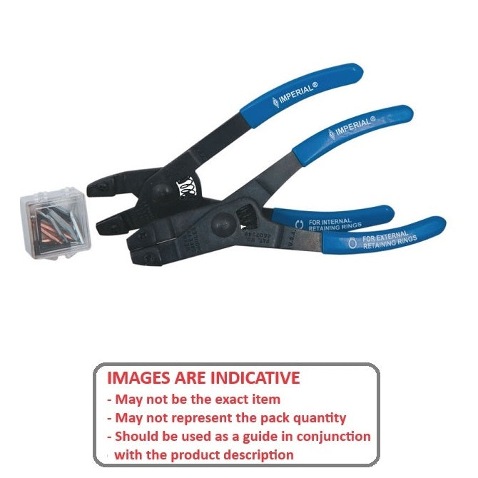 1089200 | CCPL-10-17 --- Circlip Pliers Tools - 10 - 17 mm 8 - 18 mm - Straight Reversible