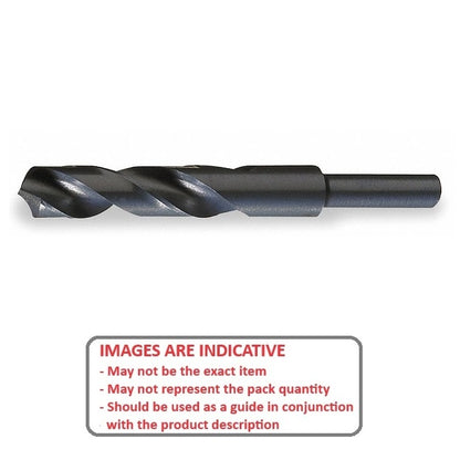 1075608 | DB-0714-R-0635 (Each) --- Drill Bits Tools - 7.14x6.35 - - Reduced Shank - High Speed Carbon Steel Drill Bit